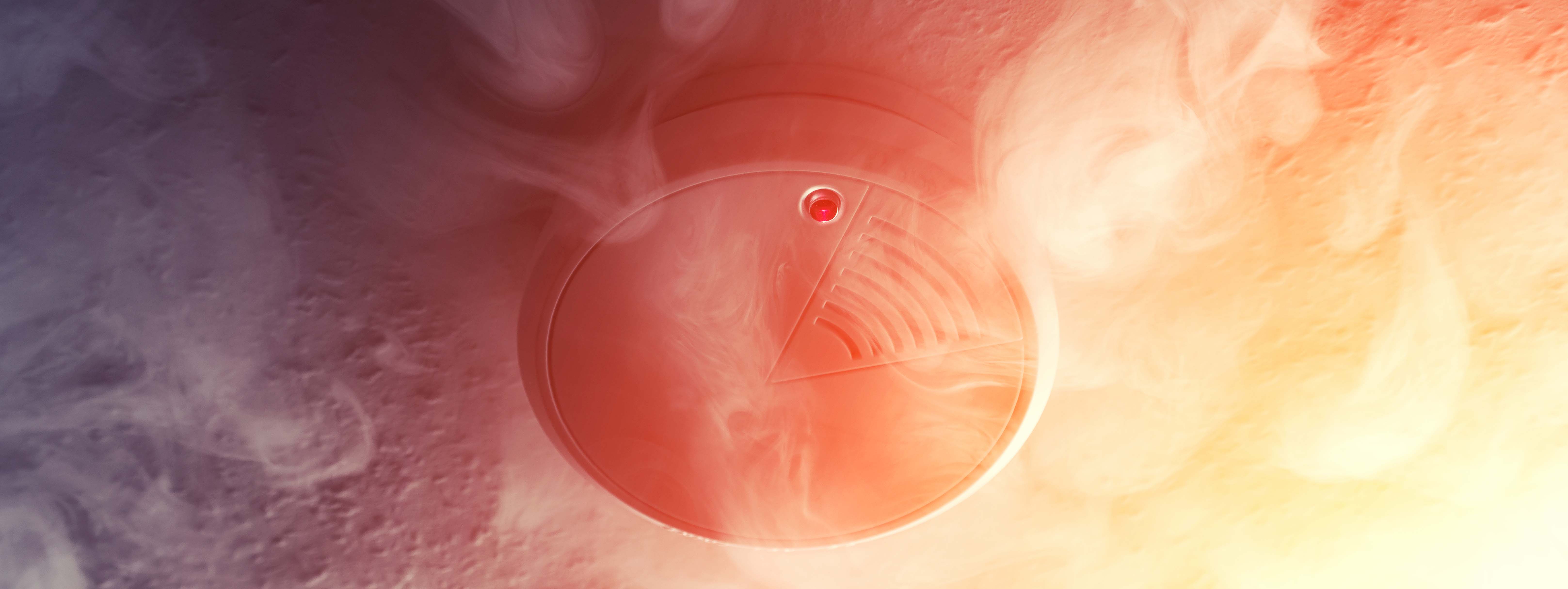 Backgroundimage mit Deckenbrandmelder